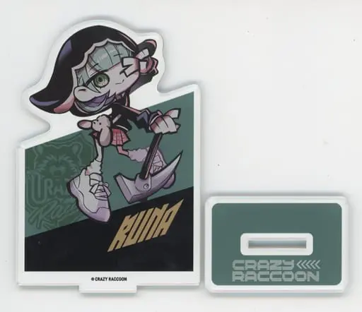 Runa - DMM Scratch! - Acrylic stand - Crazy Raccoon