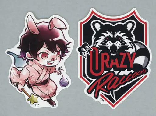 Toppy - DMM Scratch! - Stickers - Crazy Raccoon