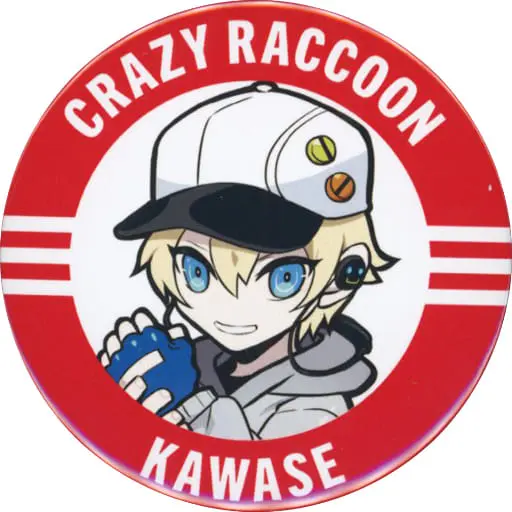 Kawase - Badge - Crazy Raccoon