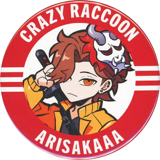 Arisakaaa - Badge - Crazy Raccoon