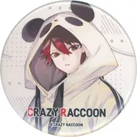 rion - DMM Scratch! - Badge - Crazy Raccoon