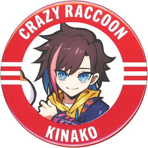 kinako - Badge - Crazy Raccoon