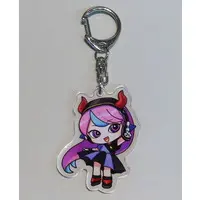 Selly - Acrylic Key Chain - Key Chain - Crazy Raccoon