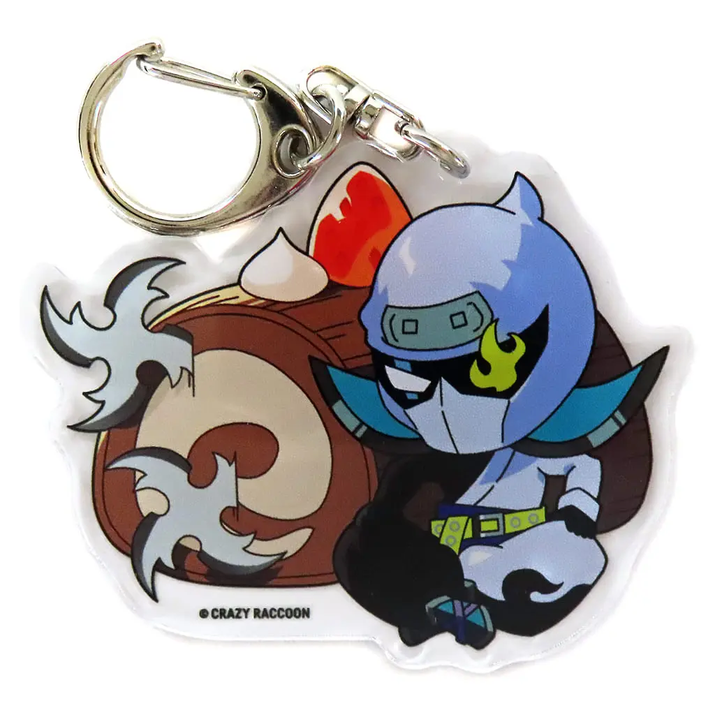 Zeder - Acrylic Key Chain - DMM Scratch! - Key Chain - Crazy Raccoon