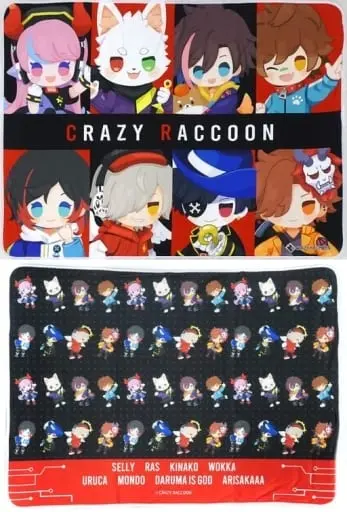 Crazy Raccoon - DMM Scratch! - Blanket