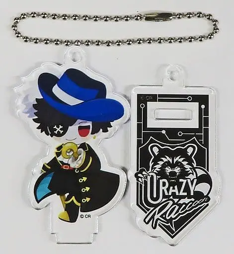 Mondo - DMM Scratch! - Acrylic stand - Key Chain - Crazy Raccoon