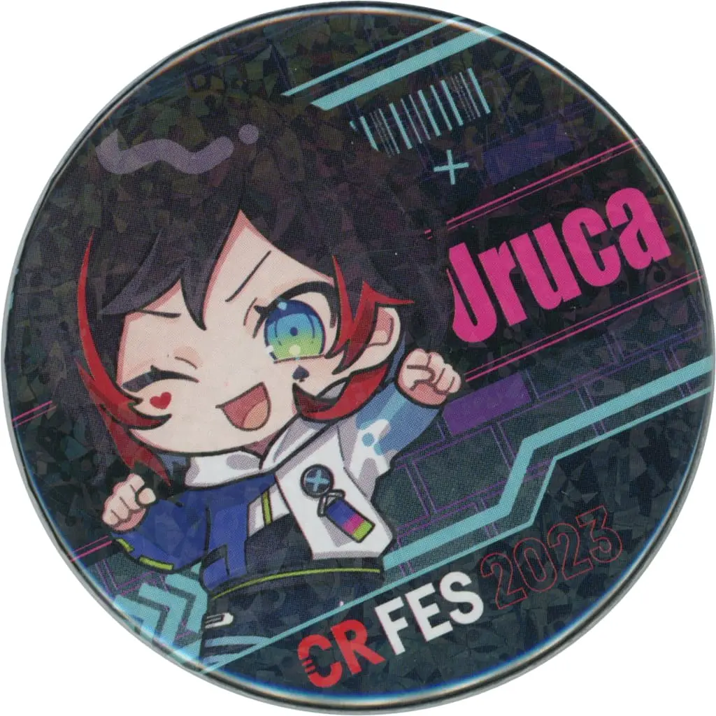 Uruca - Badge - Crazy Raccoon