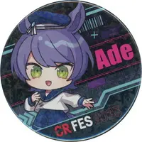 Ade - Badge - Crazy Raccoon