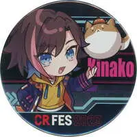 kinako - Badge - Crazy Raccoon