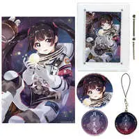 Tsukino Mito - Badge - Acrylic Art Plate - Canvas Board - Birthday Merch Complete Set - Nijisanji