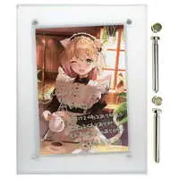 Suzuya Aki - Badge - Acrylic Art Plate - Canvas Board - Birthday Merch Complete Set - Nijisanji