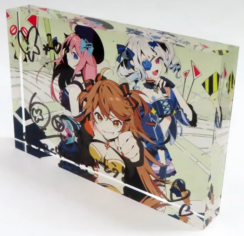 Sumeragi Rose - Hand-signed - Acrylic Block - Re:AcT