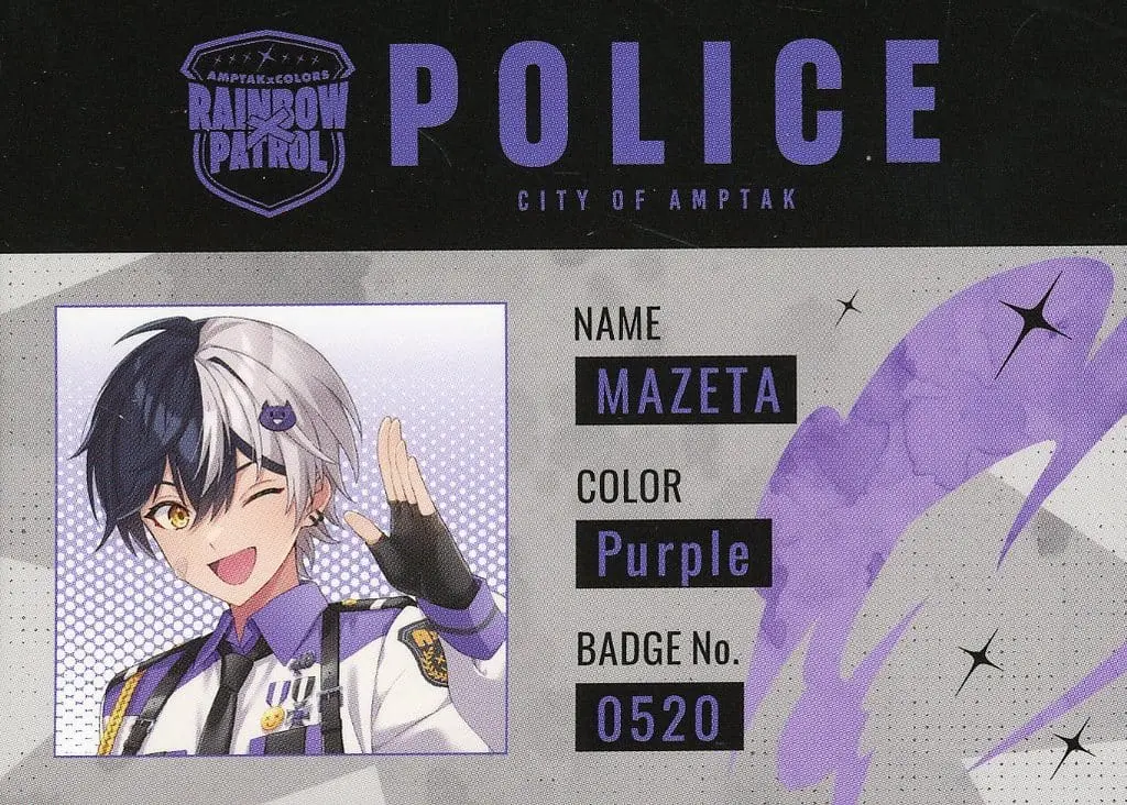 MAZETA - Character Card - AMPTAKxCOLORS