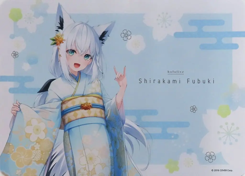 Shirakami Fubuki - Desk Mat - hololive