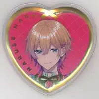 Naruse Naru - Heart Badge - Badge - Nijisanji