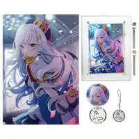 Lize Helesta - Badge - Acrylic Art Plate - Canvas Board - Birthday Merch Complete Set - Nijisanji