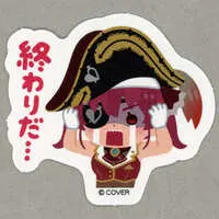 Houshou Marine - hololive 3rd Generation x Irasutoya - Stickers - hololive