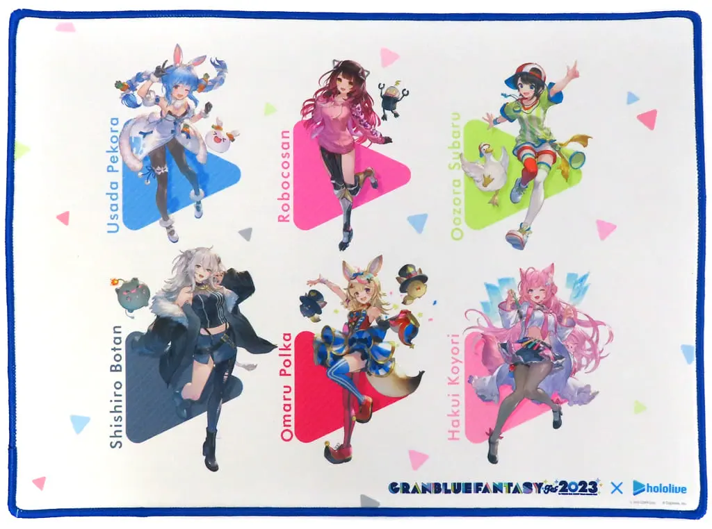 hololive - Mouse Pad - Granblue Fantasy x hololive