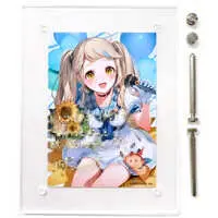 Machita Chima - Badge - Acrylic Art Plate - Canvas Board - Birthday Merch Complete Set - Nijisanji