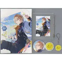 Fura Kanato - Badge - Acrylic Art Plate - Canvas Board - Birthday Merch Complete Set - Nijisanji