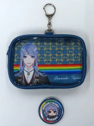 Genzuki Tojiro - Pouch - Badge - Nijisanji