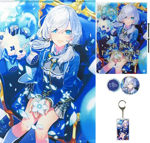 Ars Almal - Badge - Tapestry - Acrylic Art Plate - Birthday Merch Complete Set - Nijisanji