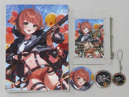 Honma Himawari - Badge - Acrylic Art Plate - Canvas Board - Birthday Merch Complete Set - Nijisanji