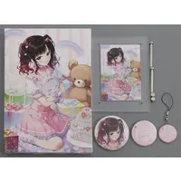 Suzuka Utako - Badge - Acrylic Art Plate - Canvas Board - Birthday Merch Complete Set - Nijisanji