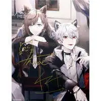 Kanae & Kuzuha - DMM Scratch! - Canvas Board - Hand-signed - ChroNoiR