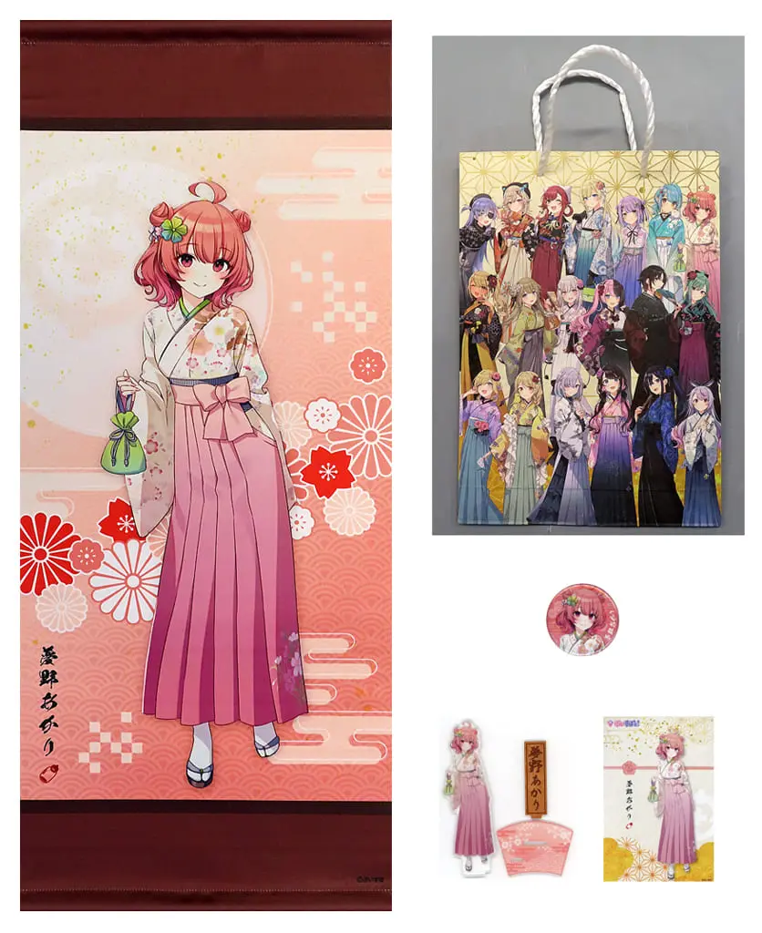 Yumeno Akari - Postcard - Tapestry - Badge - Acrylic stand - VSPO!