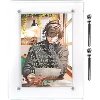 Oliver Evans - Birthday Merch Complete Set - Badge - Acrylic Art Plate - Canvas Board - Nijisanji