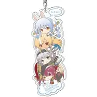 hololive - Acrylic Key Chain - Key Chain - Hug Meets - Shirogane Noel & Houshou Marine & Shiranui Flare & Usada Pekora