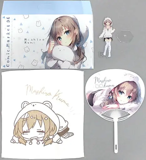 Mashiro Kuma - Acrylic stand - Plastic Folder - VTuber