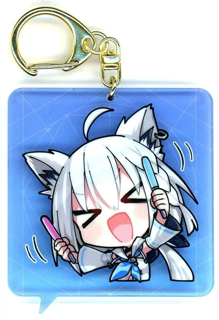 Shirakami Fubuki - Acrylic Key Chain - Key Chain - hololive