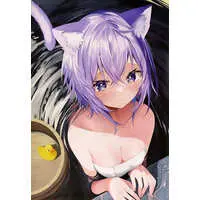 Nekomata Okayu - Acrylic Key Chain - Postcard - Hand-signed - Key Chain - Poster - Birthday Merch Complete Set - hololive