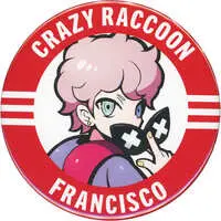 Francisco - Badge - Crazy Raccoon