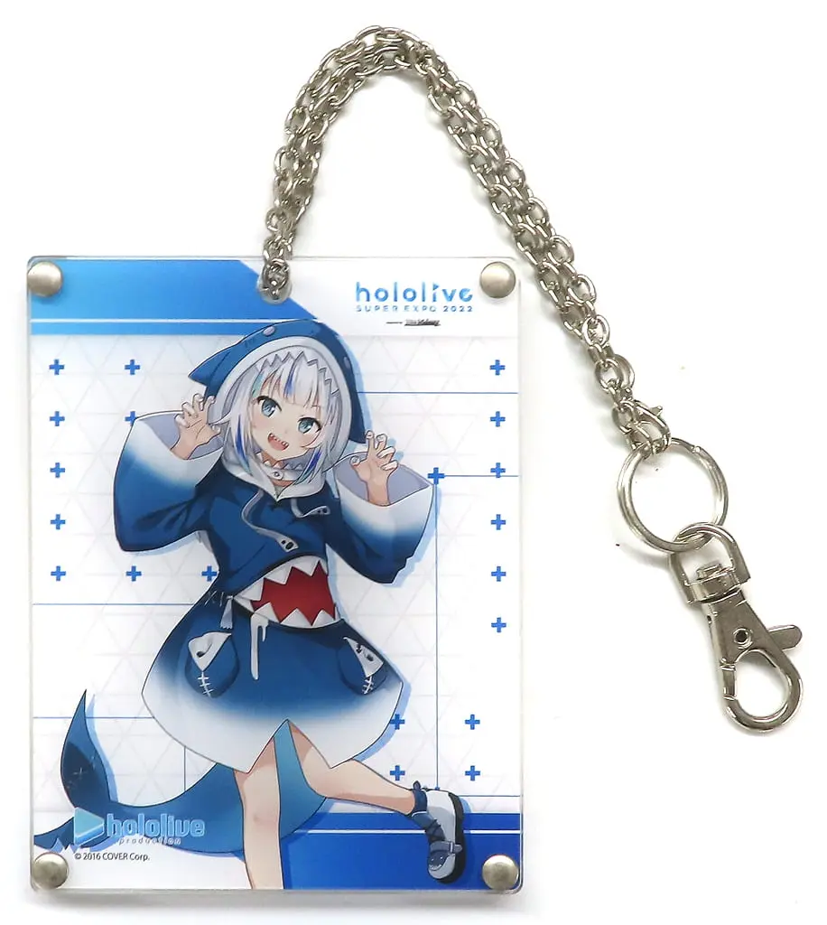 Gawr Gura - Acrylic Card Holder - Key Chain - hololive