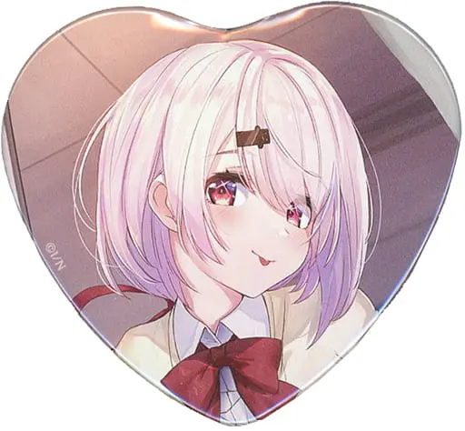 Shiina Yuika - Heart Badge - Badge - Nijisanji