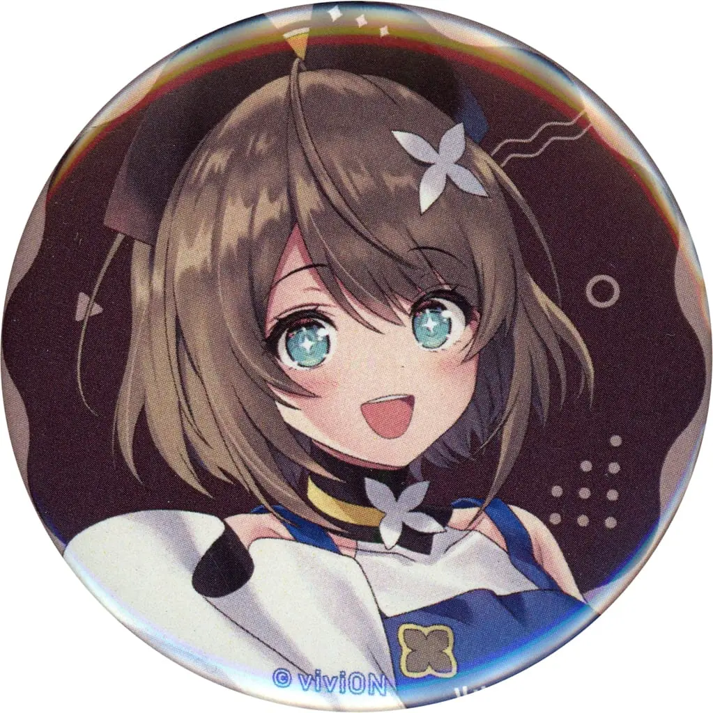 Kurikoma Komaru - Aogiri High School x Village Vanguard - Badge - Aogiri High School