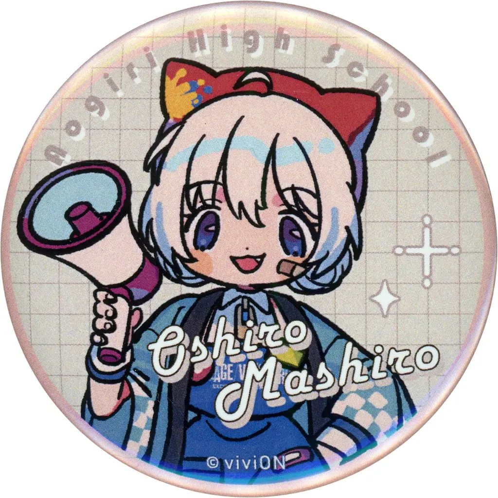 Oshiro Mashiro - Aogiri High School x Village Vanguard - Badge - Aogiri High School