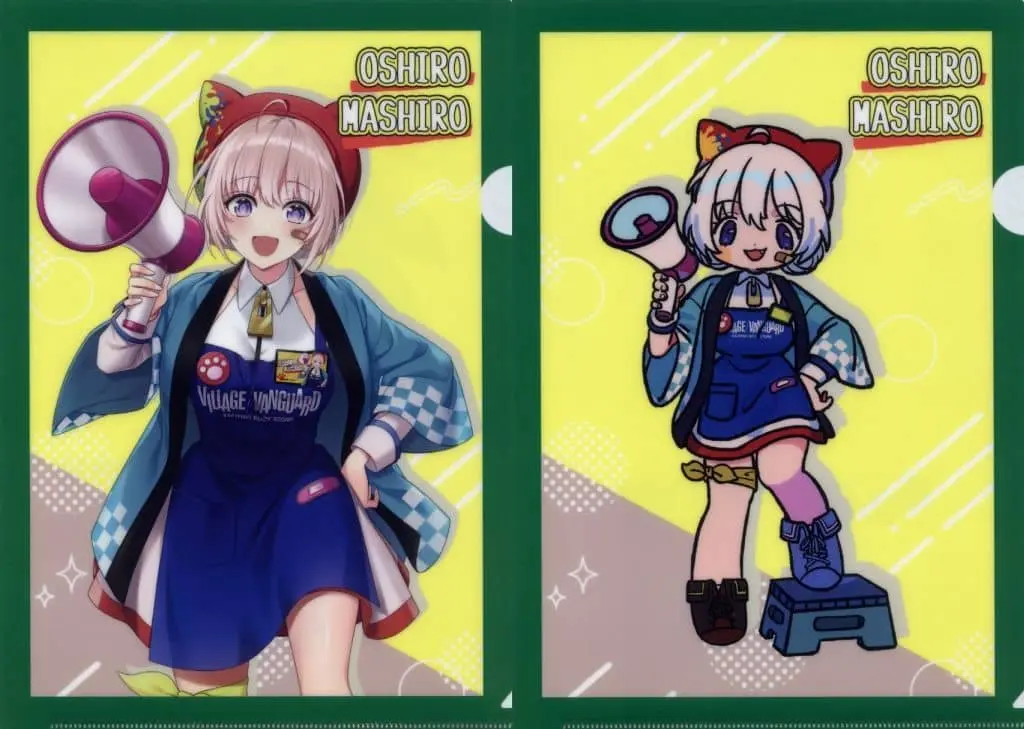 Oshiro Mashiro - Aogiri High School x Village Vanguard - Stationery - Plastic Folder - Aogiri High School