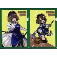 Kurikoma Komaru - Aogiri High School x Village Vanguard - Stationery - Plastic Folder - Aogiri High School