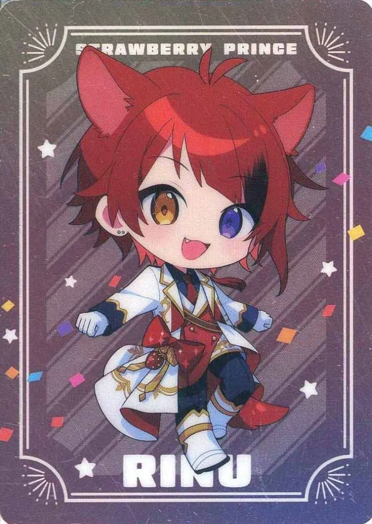 Rinu - Character Card - Strawberry Prince