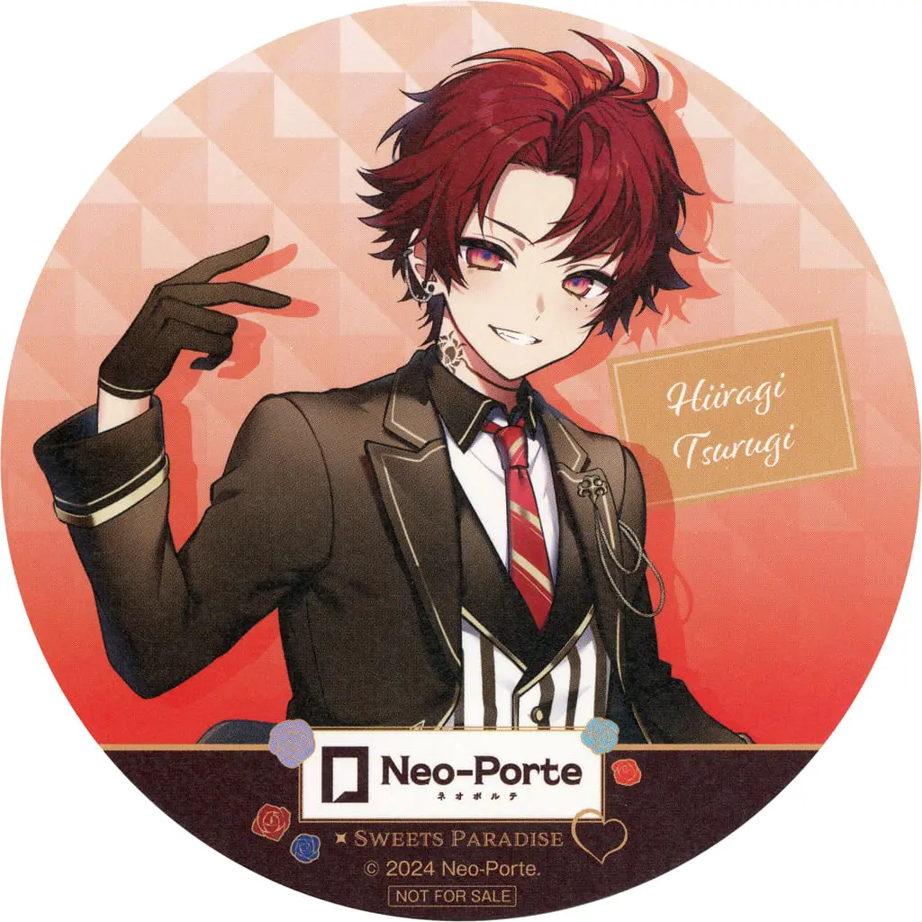 柊ツルギ 缶バッジ クリスマス ネオポルテ パジャマ 2023クリスマス