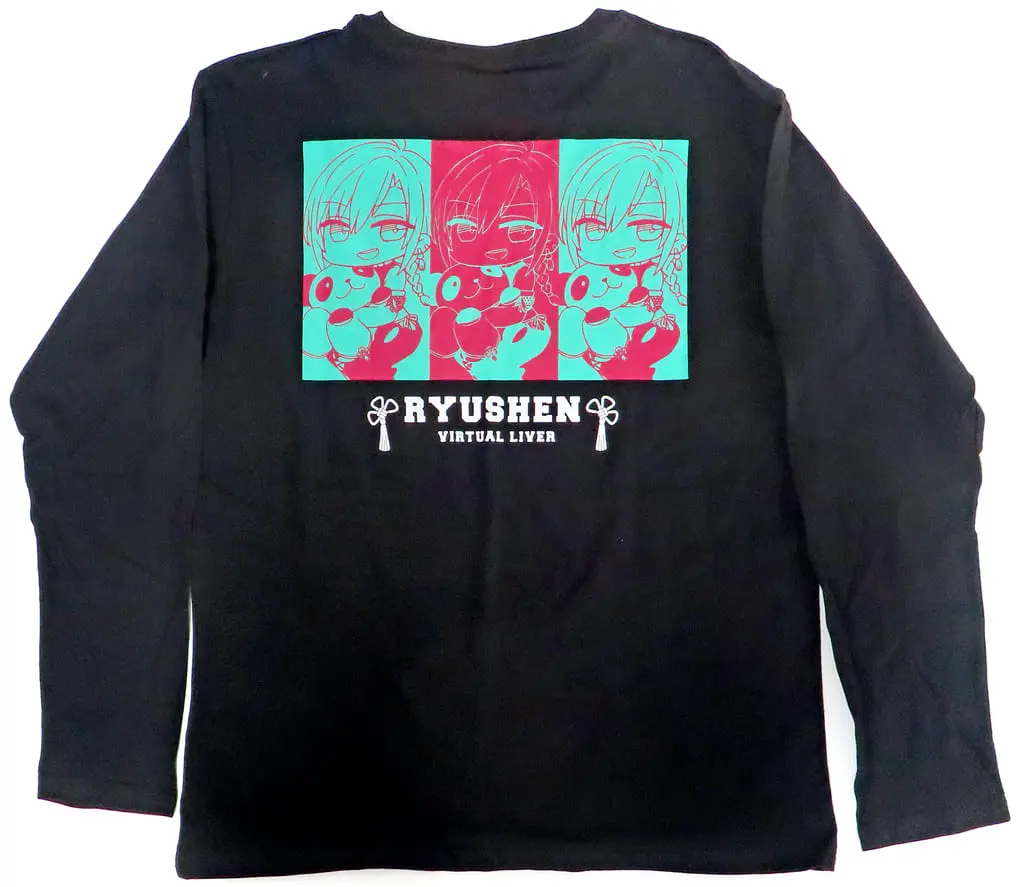 Ryushen - Clothes - T-shirts - Nijisanji Size-LL