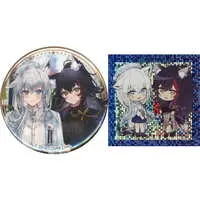 Ookami Mio & Shirakami Fubuki - Badge - hololive