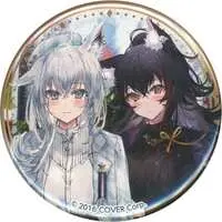 Ookami Mio & Shirakami Fubuki - Badge - hololive