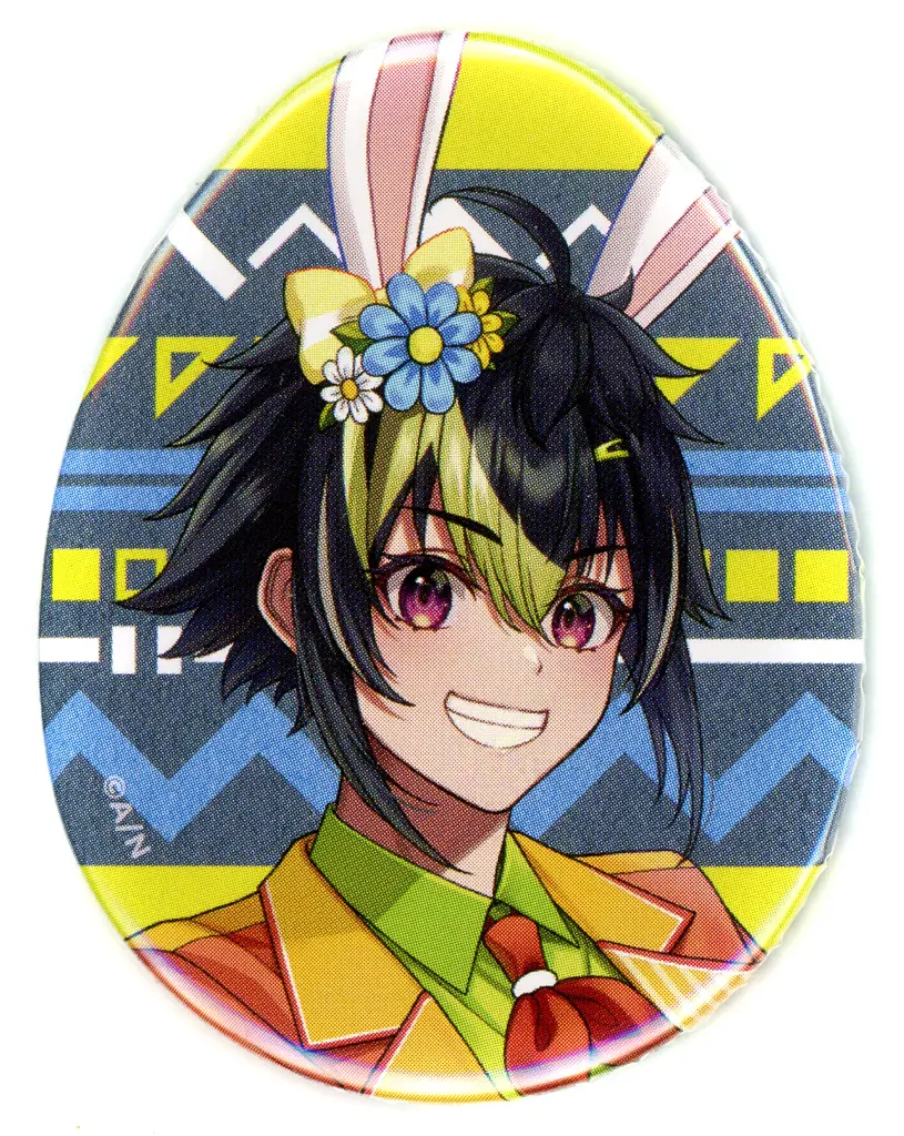 Inami Rai - Nijisanji Easter 2024 - Badge - Nijisanji