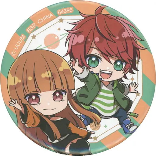 Eto & JPAPA - Ichiban Kuji - Badge - Colorful Peach