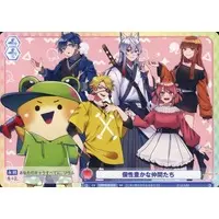 Colorful Peach - Weiss Schwarz Blau - Trading Card